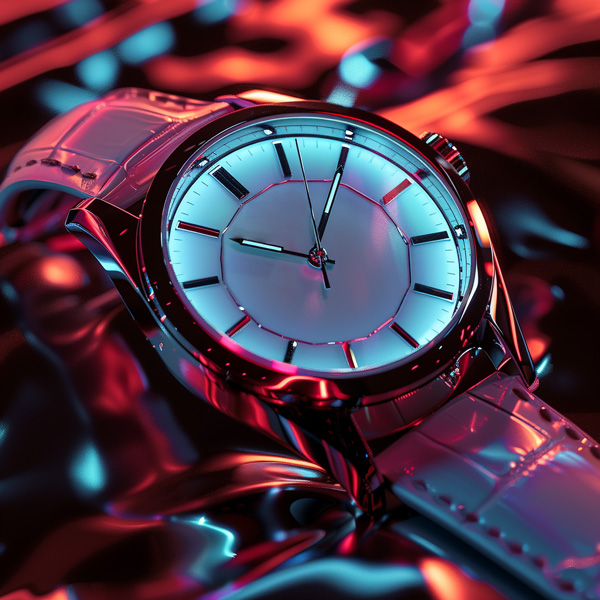 Neon Armbanduhr